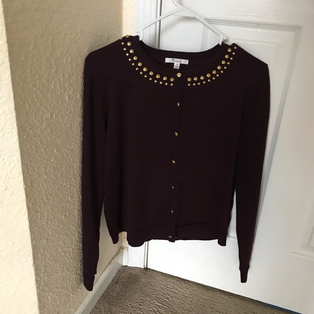 Button up sweatshirt